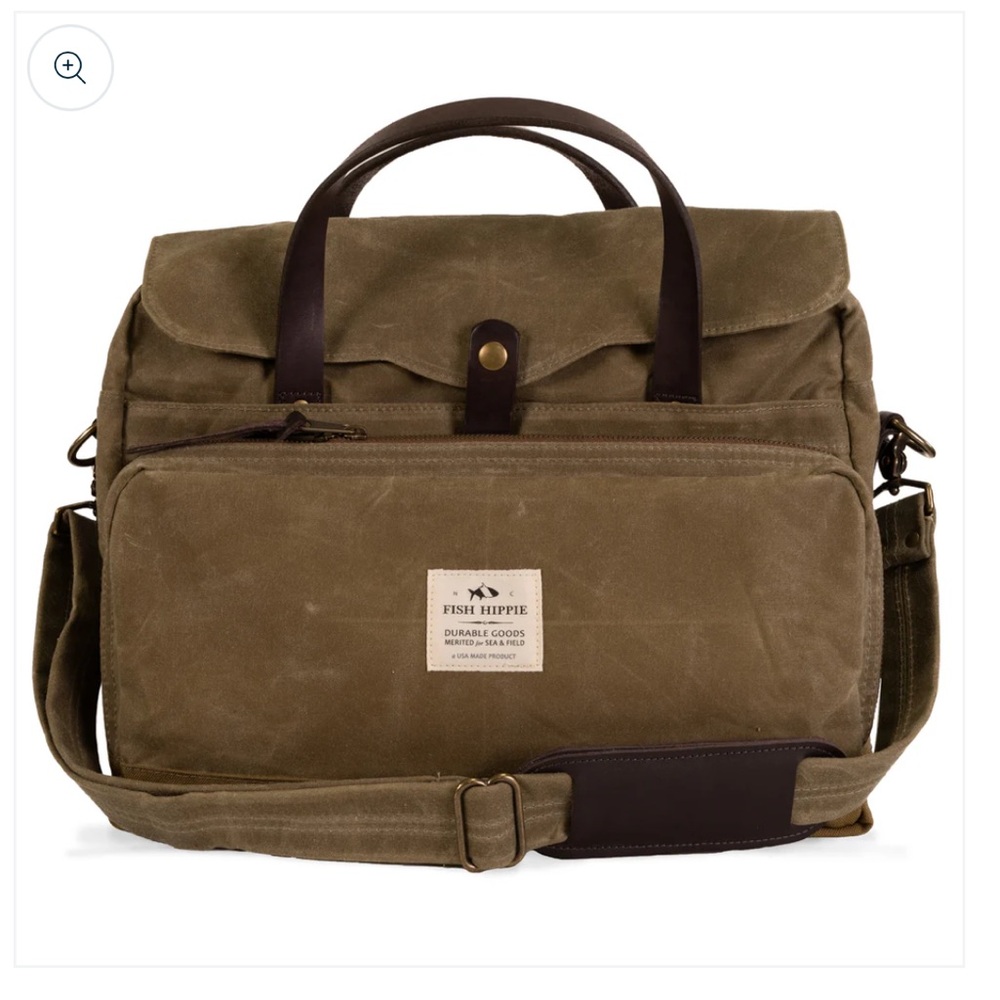 Fish Hippie briefcase